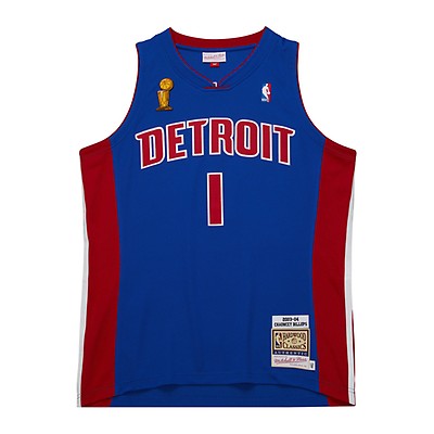 Shop Mitchell & Ness Detroit Pistons Grant Hill 1998-1999 Road Swingman  Jersey SMJYGS18164-DPITEAL98GHI green