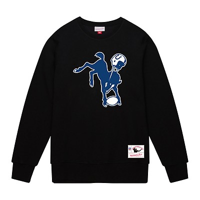 Mitchell & Ness Peyton Manning Indianapolis Colts Royal Retired Player Name Number Long Sleeve Top Size: 3XL