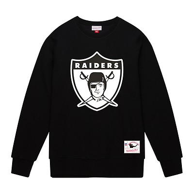 Oakland raiders outlet crewneck sweatshirt sale