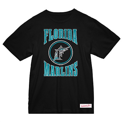  Mitchell & Ness Florida Marlins 1995 Andre Dawson Authentic  Button Down BP Jersey - Teal : Sports & Outdoors