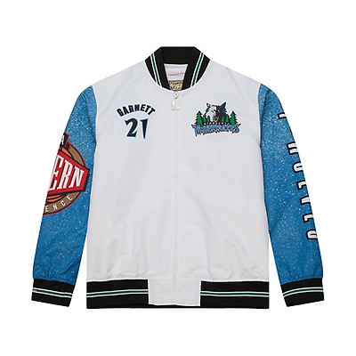 90's Minnesota Timberwolves Mitchell and Ness NBA Warm Up Jacket