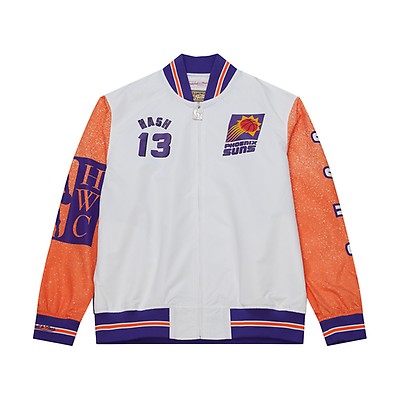 Lakers warm up shop jacket mitchell & ness