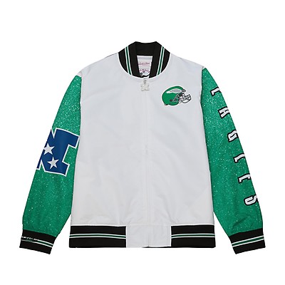 Philadelphia Eagles Mitchell & Ness Green Fair Catch Sweatshirt