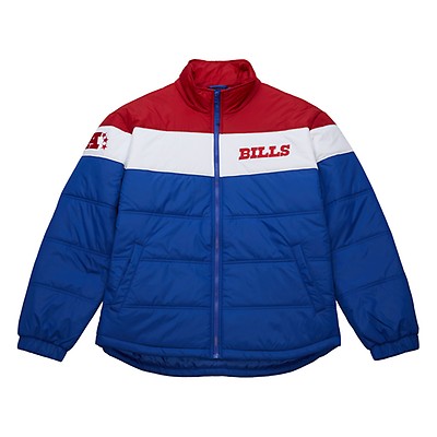 Men's Buffalo Bills Jim Kelly Mitchell & Ness Royal 1994 35th Anniversary  Patch Authentic Throwback Jersey