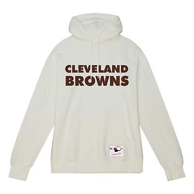 White cleveland browns clearance sweatshirt