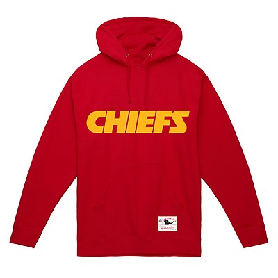 Kansas City Chiefs Mitchell & Ness Short Sleeve Fleece Hoodie