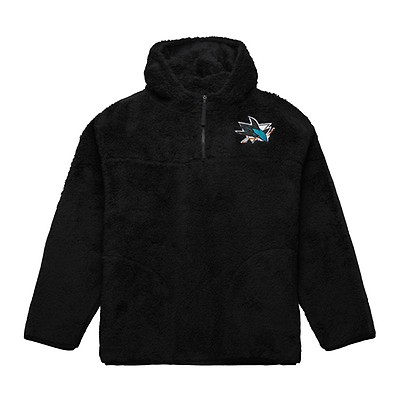 Team First Satin Fleece Crew Current Logo San Jose Sharks - Shop Mitchell & Ness  Fleece and Sweatshirts Mitchell & Ness Nostalgia Co.