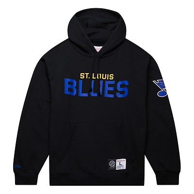 Mitchell & Ness Game Time Fleece Hoodie Current Logo St. Louis Blues