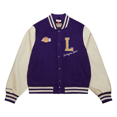 Heavyweight Satin Jacket Los Angeles Lakers - Shop Mitchell