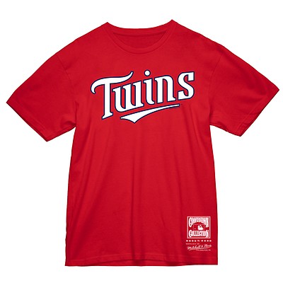 Basic Logo 3 Tee Minnesota Twins Shop Mitchell Ness Shirts and