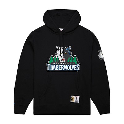 Game Time Fleece Hoodie Vintage Logo Minnesota Timberwolves Shop