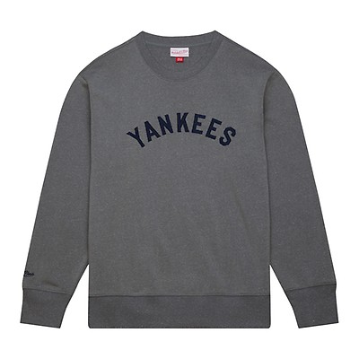 Snow Washed Fleece Crew New York Yankees Shop Mitchell Ness