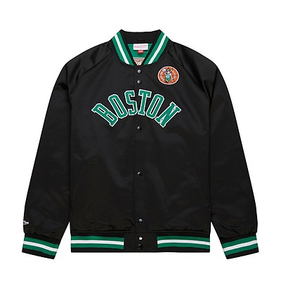 Boston celtics jacket mitchell hotsell and ness