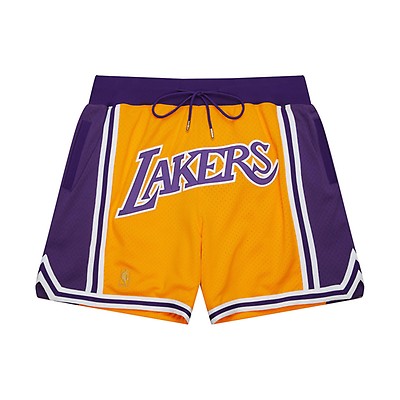 Laker shorts mitchell hot sale and ness