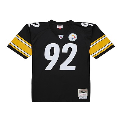 Nike Pittsburgh Steelers No91 Kevin Greene Black Team Color Men's Stitched NFL Limited Rush Tank Top Jersey