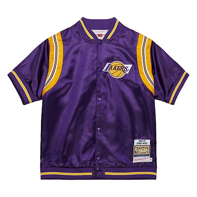 Mitchell and outlet ness lakers windbreaker