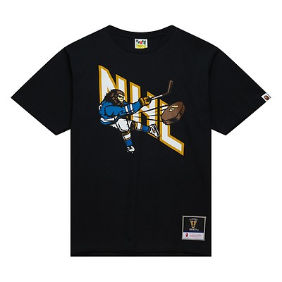 Vintage Bape x M N T Shirt Shop Mitchell Ness Shirts and