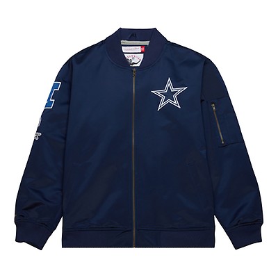 Dallas Cowboys Windbreaker with Pocket - Black