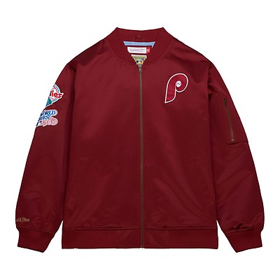 Phillies jacket mitchell on sale ness