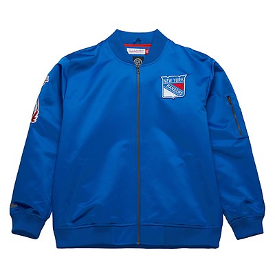 Mitchell & Ness Adult New York Rangers Classic Logo Blue Pullover