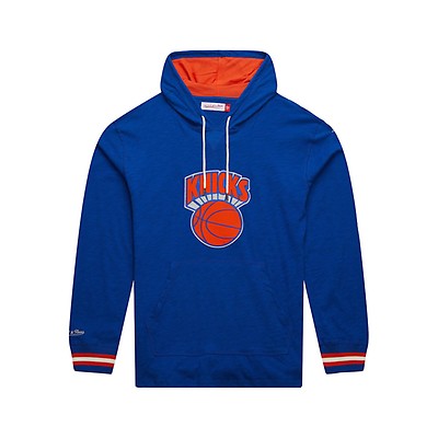 NBA NEW YORK KNICKS RETRO CLASSIC MEN'S PO HOODIE (ROYAL BLUE