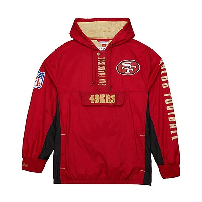 Lightweight Satin Jacket San Francisco 49ers - Shop Mitchell
