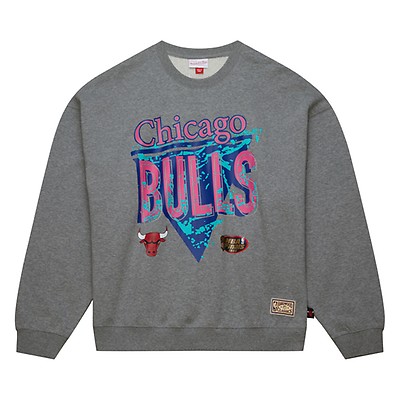 90s Reflective Heather Crewneck Sweatshirt Los Angeles Lakers 