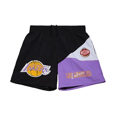 Fashion Mesh V-Neck Vintage Logo Los Angeles Lakers - Shop 