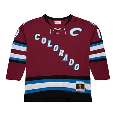 Blue Line Peter Forsberg Colorado Avalanche Dark 1995 Jersey