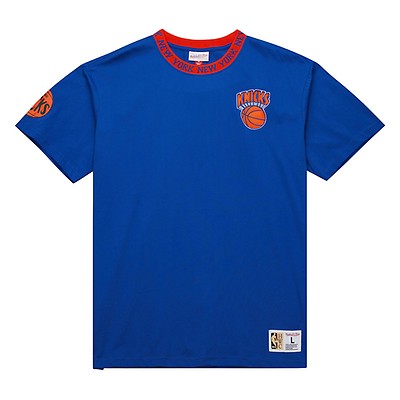 New York Knicks Mitchell & Ness Chainstitch Felt Pullover Hoodie