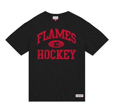 MITCHELL & NESS Calgary Flames Mitchell & Ness Negative Space T Shirt