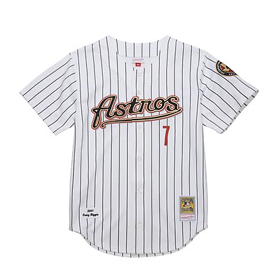 Authentic Jeff Bagwell Houston Astros Pinstripe 2001 Jersey