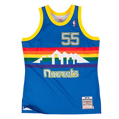 Denver Nuggets Dikembe Mutombo 1991-92 Hardwood Classics Swingman Jersey by  Mitchell & Ness