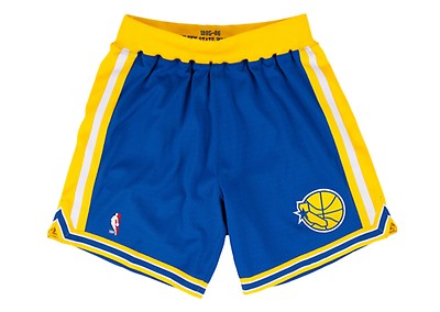 Unisex Jump Shot Shorts Golden State Warriors Mitchell Ness