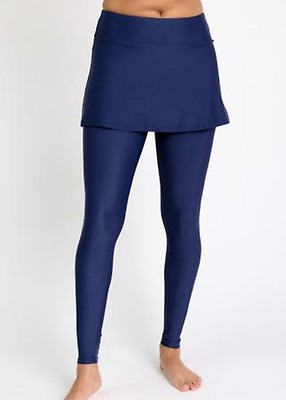 Skirted Long Swim Leggings