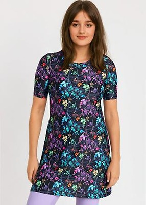 extra long swim dresses