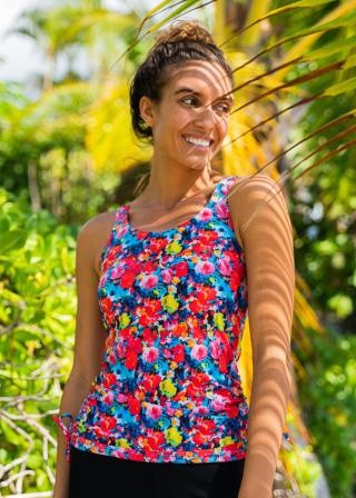 Maya Swim Top With Removable Cups