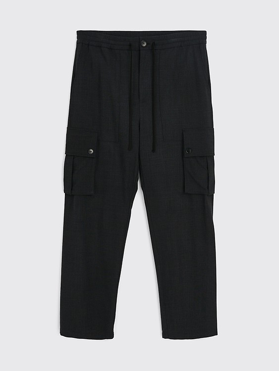 Très Bien - _J.L-A.L_ Notch Track Pants Anthracite Black