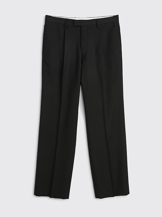 Très Bien - Auralee Tropical Wool Slacks Top Charcoal