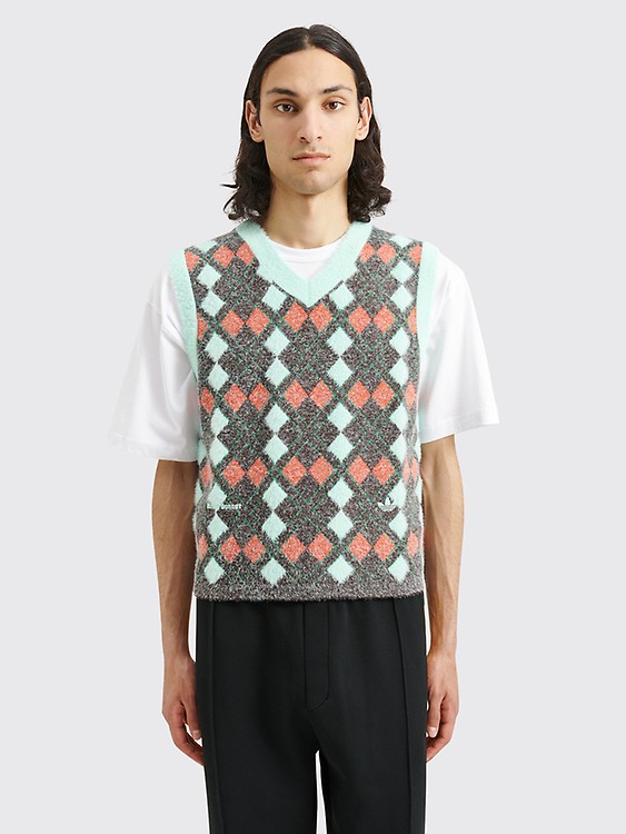 Très Bien - Awake NY Butterfly Sweater Vest Blue / Red