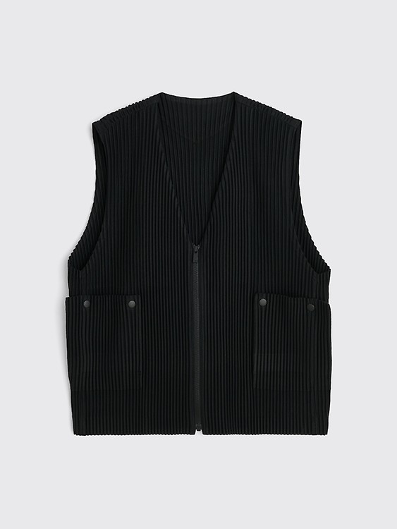 Très Bien - Homme Plissé Issey Miyake Padded Pleats Vest