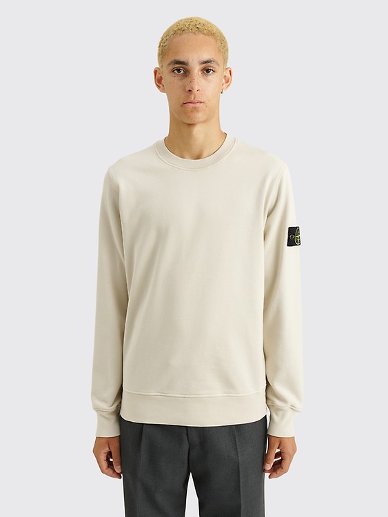 Très Bien - Stone Island GD Classic Fleece Sweatshirt Lemon