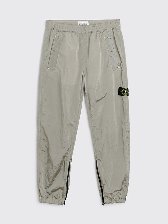 Mens Stone Island green Stretch-Cotton Cargo Trousers