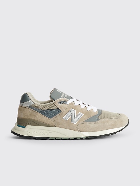 New balance 998 marrom clearance couro