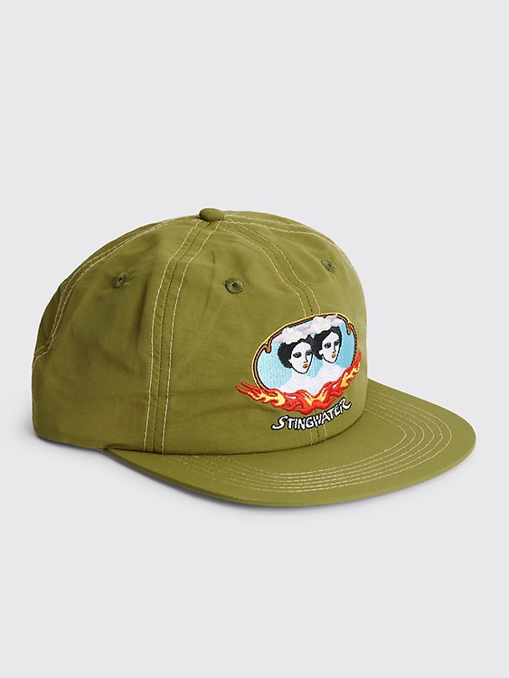 Très Bien - BoTT Light Logo 5 Panel Cap Beige / Green