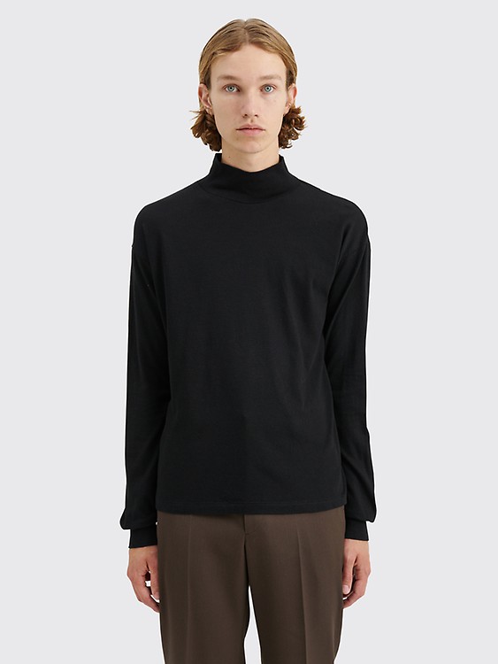 Très Bien - Auralee Seamless Crew Neck T-shirt Black