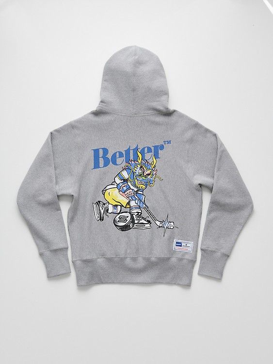 Très Bien - Better™ Gift Shop Better Logo Hooded Sweatshirt Red