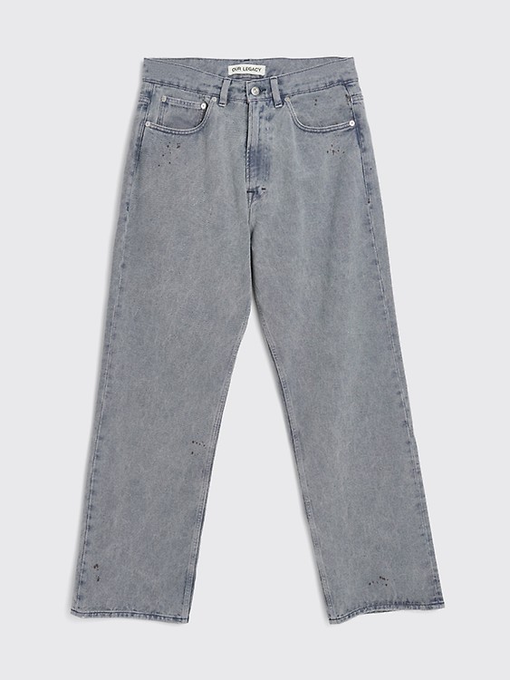 Très Bien - Our Legacy Third Cut Blue Foil Denim Jeans