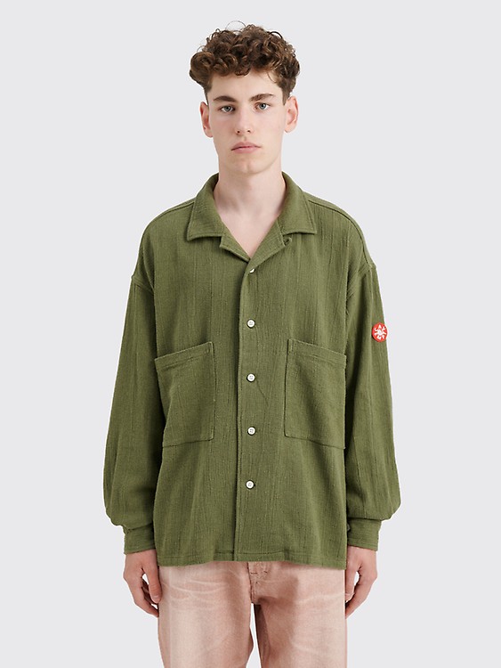 Très Bien - Cav Empt Color Cord Open Shirt Pale Green