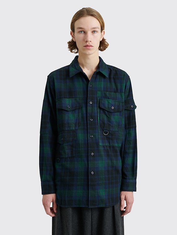 Très Bien - Engineered Garments Big Plaid Heavy Flannel Work Shirt